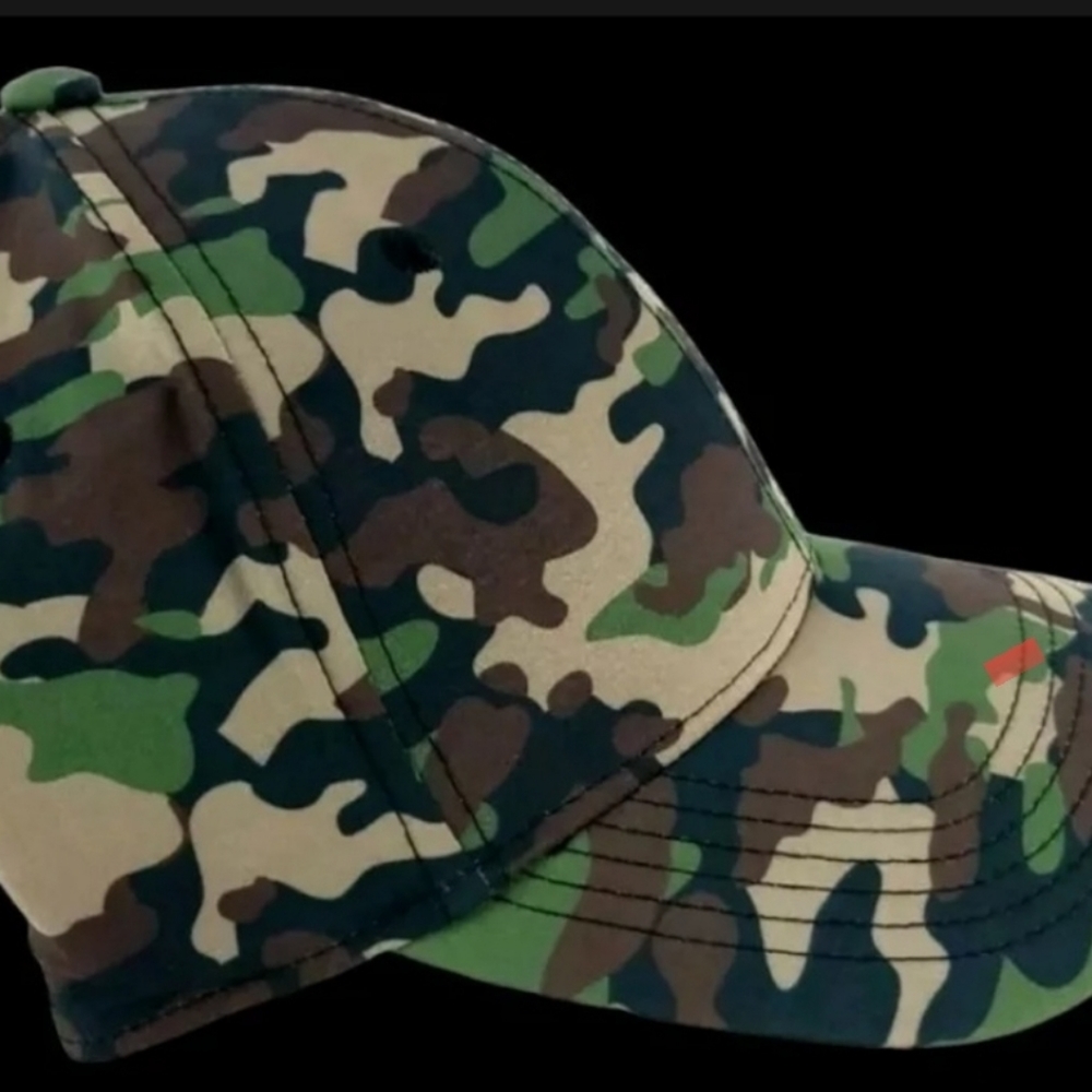 Puma Mens Baseball Cap Camo Stretch Fit Pre Curved L/XL Structured Fit New - Picture 4 of 9